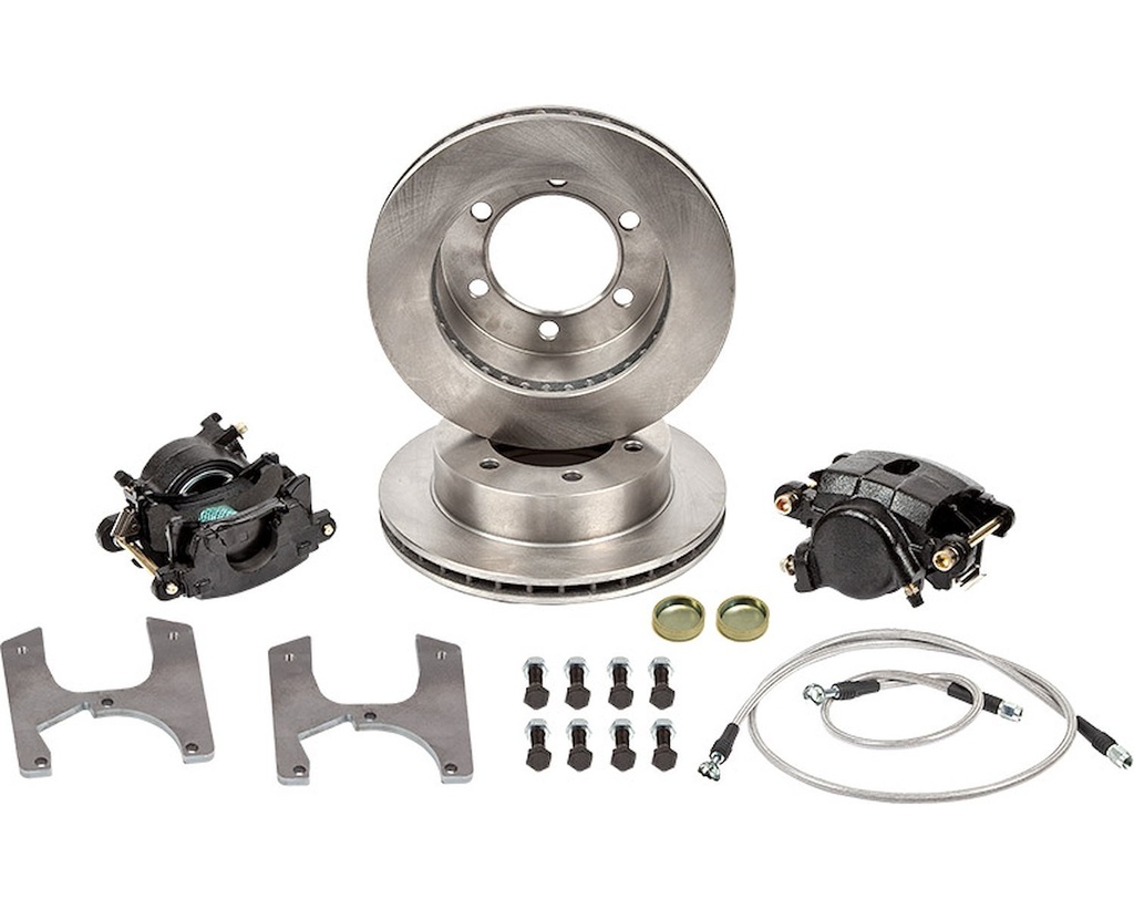 Trail Gear 144039-1-KIT: Rear Disc Brake Conversion Kit 1995-2004 Toyota Tacoma with 6-Lug Axles