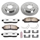 Power Stop K1943-36: Z36 Front Brake Pads & Rotor Kit for Truck and Tow