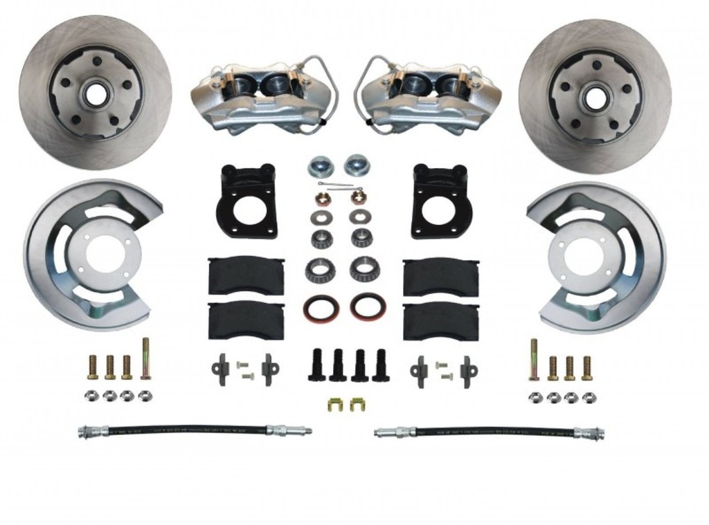 Leed Brakes FC0001SM: 1965-1969 Ford/Mercury Front Disc Brake Conversion Kit