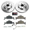 Power Stop K7648: Z23 Evolution Sport Front Brake Upgrade Kit Fits Select Audi A4, A5, A6 Models