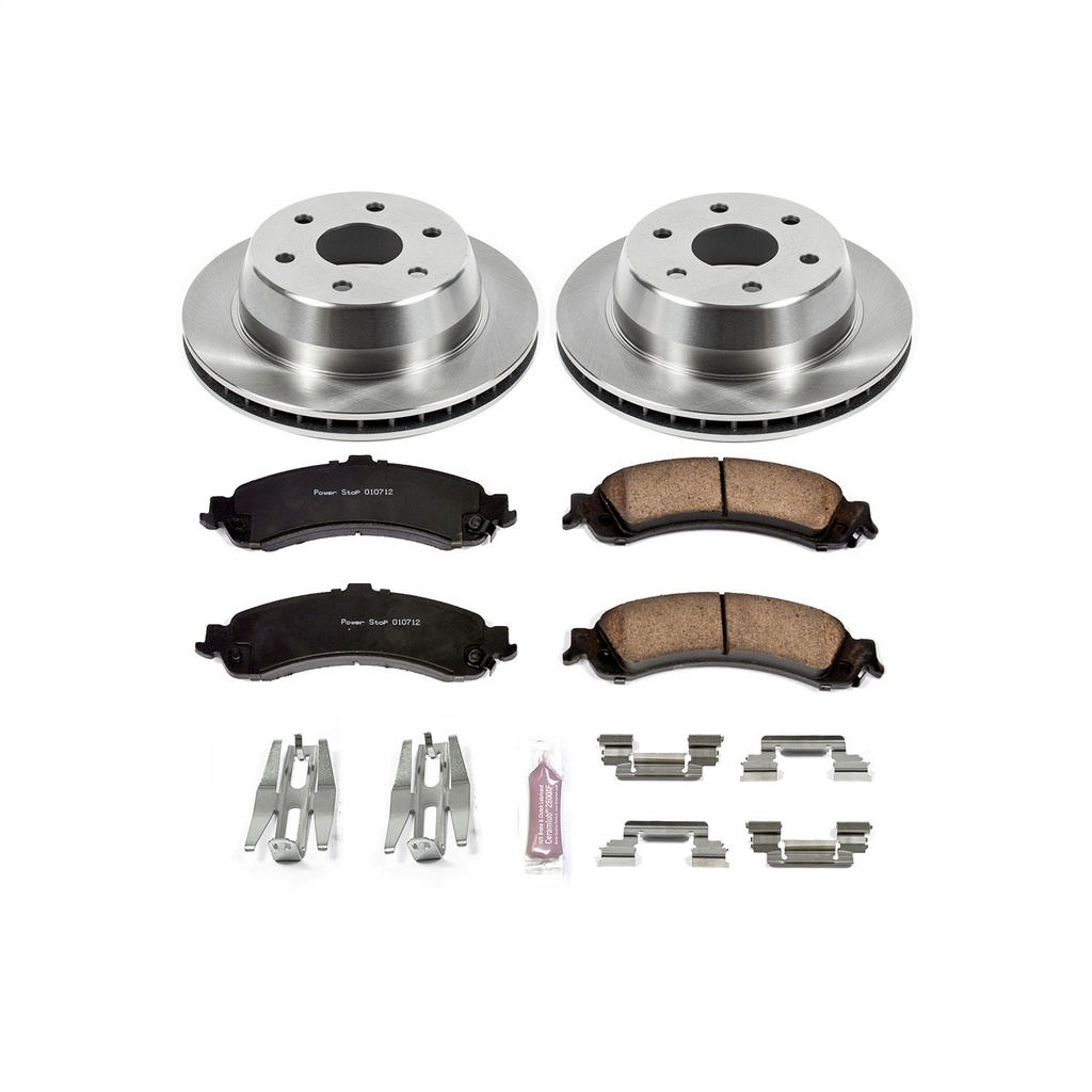 Power Stop KOE2046: Autospecialty OE Stock Replacement 1-Click Daily Driver Brake Kit
