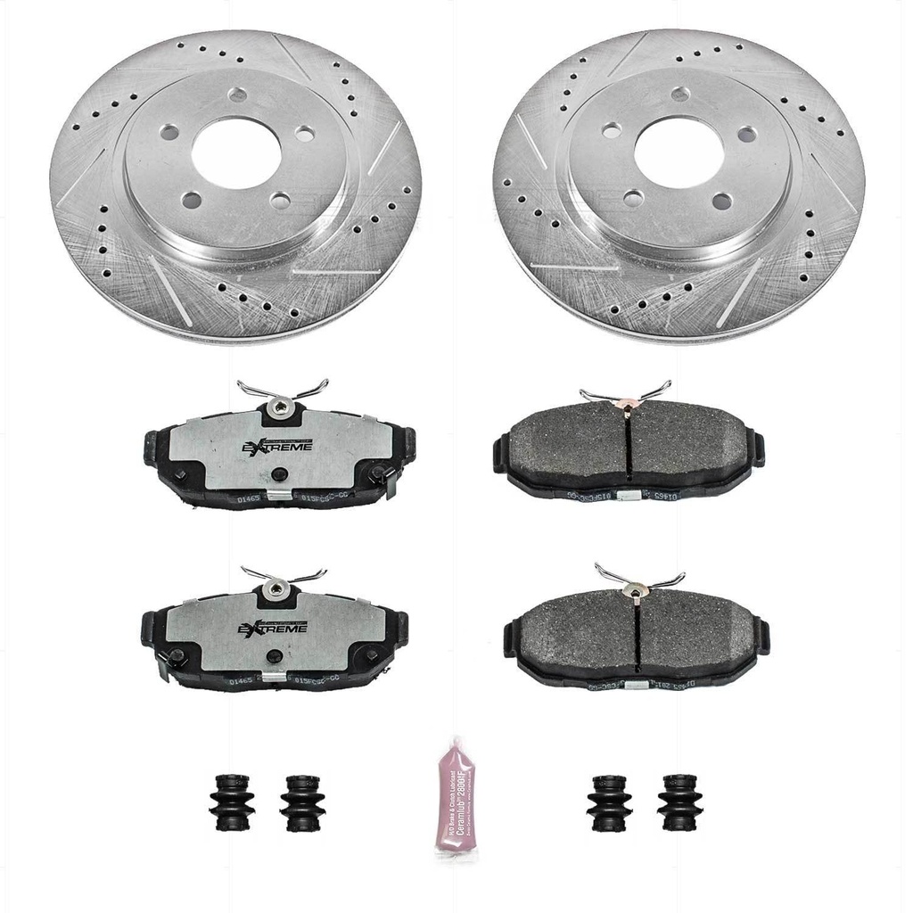 Power Stop K4749-26: Z26 Brake Pads & Rotor Kit for Street