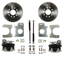 Leed Brakes RC1008: Rear Disc Conversion Kit 1978-1991 GM G-Body 1983-1991 GM S10/S15 Blazer/Jimmy