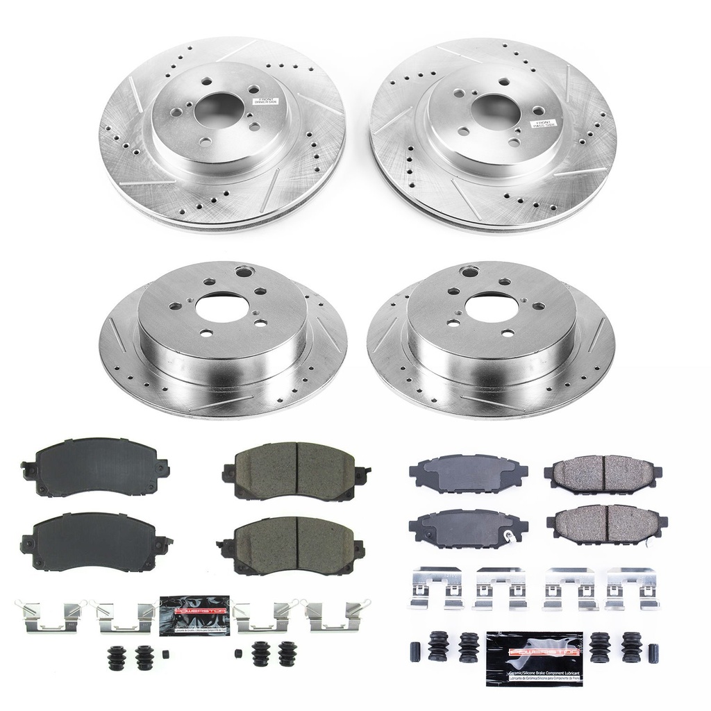 Power Stop K7927: Z23 EVOLUTION BRAKE KIT
