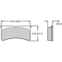 Wilwood 150-8854K: BP-10 Smart Pads Brake Pads Calipers: Wilwood Superlite 4 and 6 Piston