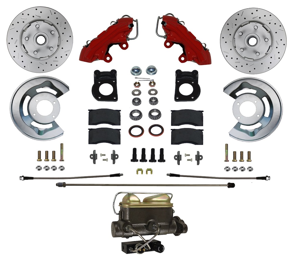 Leed Brakes RFC0001-4C7X: FRONT DISC CONVERSION KIT