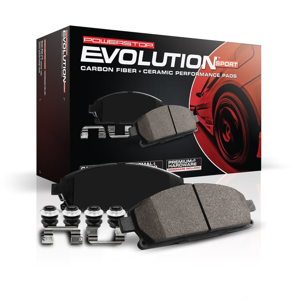 Power Stop Z23-154: Z23 Evolution Sport Brake Pads Front