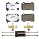 Power Stop Z26-1053B: Z26 Extreme Performance Carbon Fiber Ceramic Brake Pads Fits Select Late Model Dodge, Jeep Models