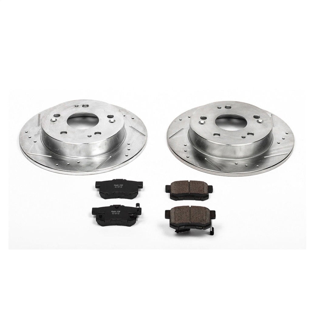 Power Stop K1243: Z23 Rear Brake Pads & Rotor Kit