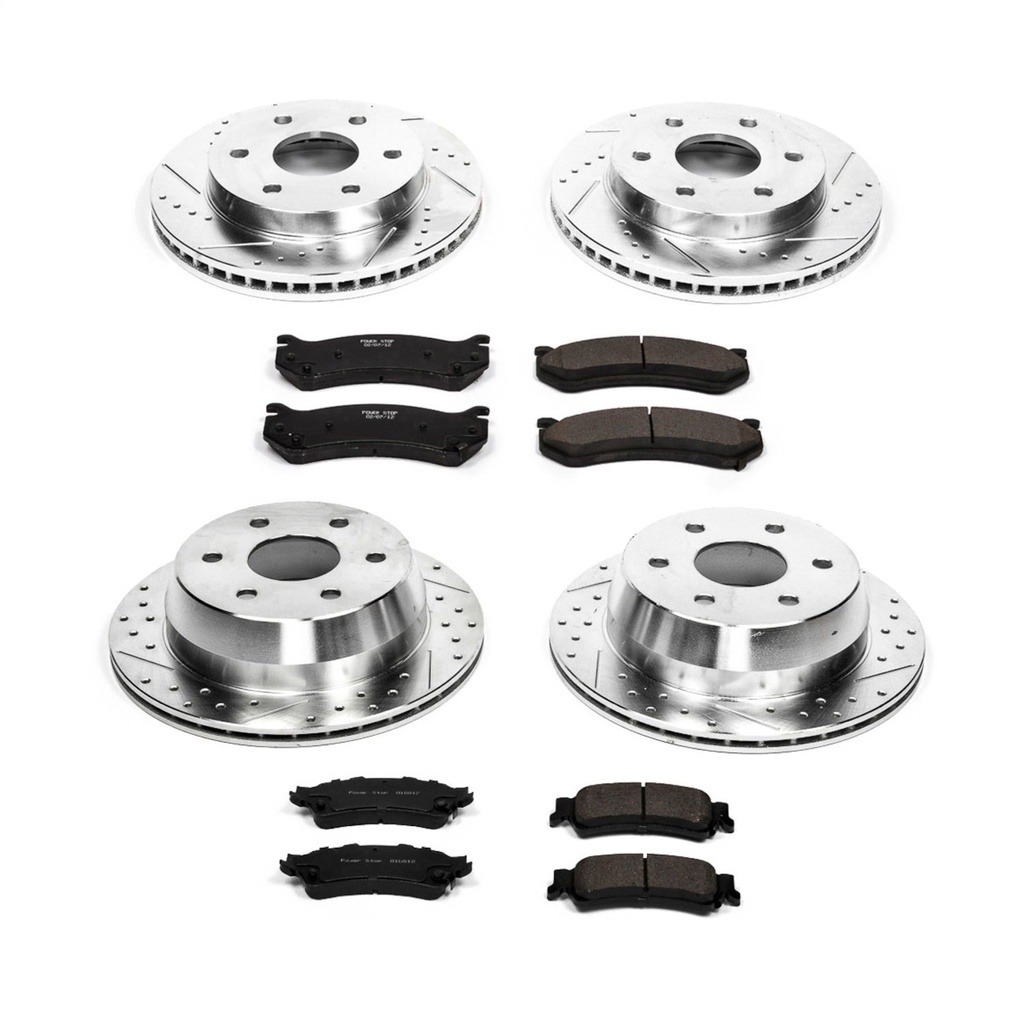 Power Stop K2010: High Performance Brake Pads & Rotor Kit