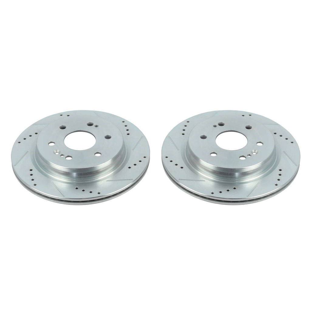 Power Stop AR84104XPR: DRILLEDSLOTTED ROTOR PAIR