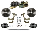 Leed Brakes FC1010-K1A1: 1955-1958 Chevy Tri-Five, GM Full Size Front Disc Brake Conversion Kit w/ Factory Spindles