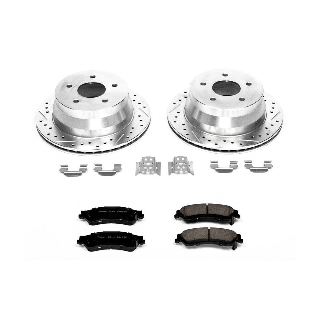 Power Stop K2003: Z23 Rear Brake Pads & Rotor Kit