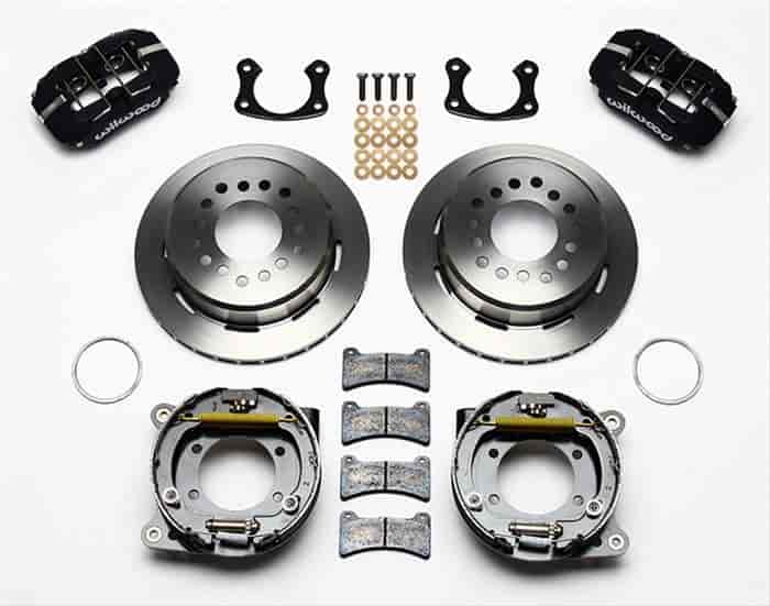 Wilwood 140-11402: Dynapro Low-Profile Rear Parking Brake Kit Rear End Axle: Big Ford New Style
