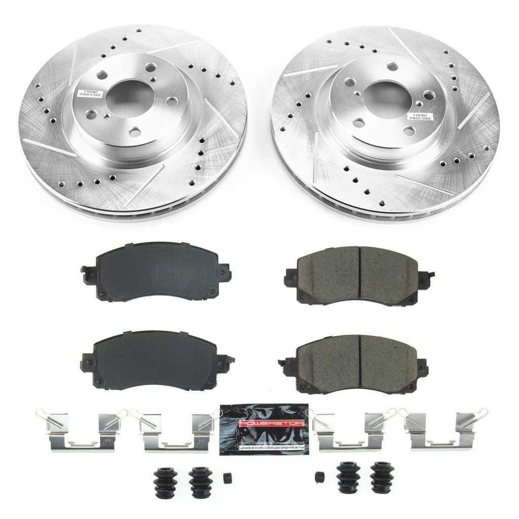 Power Stop K7891: Z23 EVOLUTION BRAKE KIT