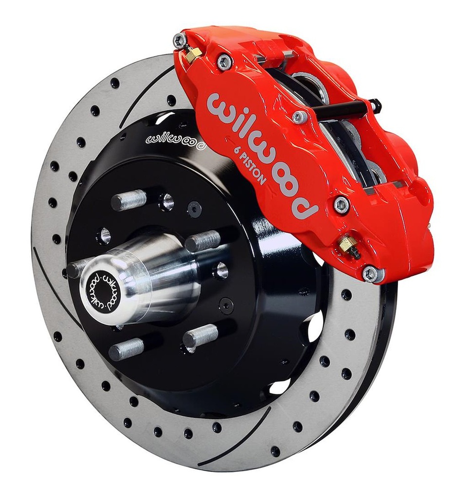 Wilwood 140-10492-DR: Forged Narrow Superlite 6R Big Brake Kit 1979-1985 GM Vehicles