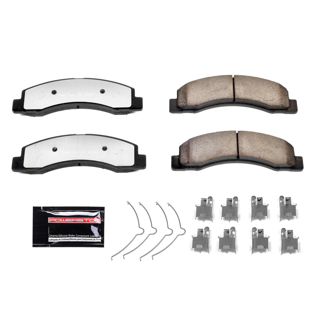 Power Stop Z36-756: Z36 Truck And Tow Carbon Ceramic Brake Pads Specifically engineered for towing or hauling