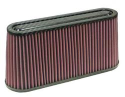 K&N RF-1050: RF-1050 Universal Air Filter - Carbon Fiber Top 1998-2002 Chevy Camaro, 1998-2002 Pontiac Firebird