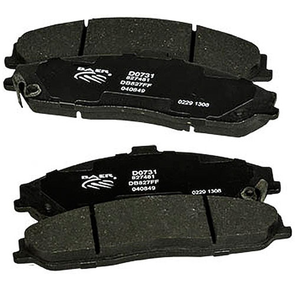 Baer Brake D0731R: Replacement Brake Pads Fitment: Baer Pro/Pro+ (6P) Calipers