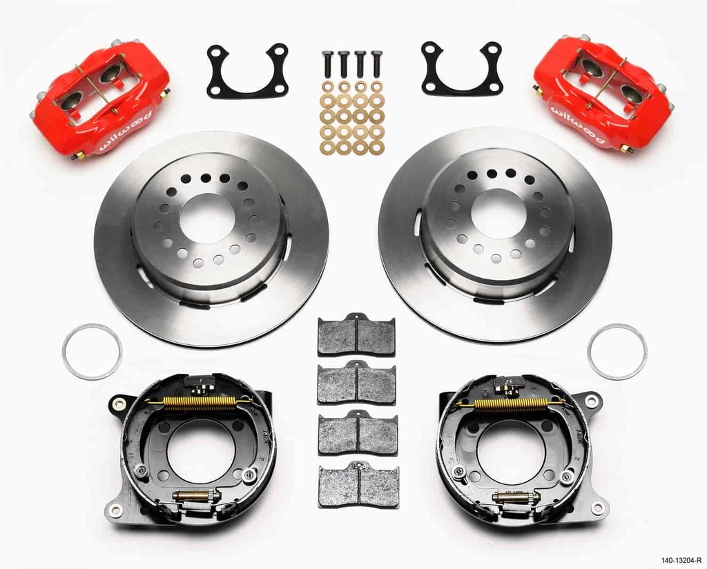 Wilwood 140-7139-R: Forged Dynalite Rear Parking Brake Kit Big Ford