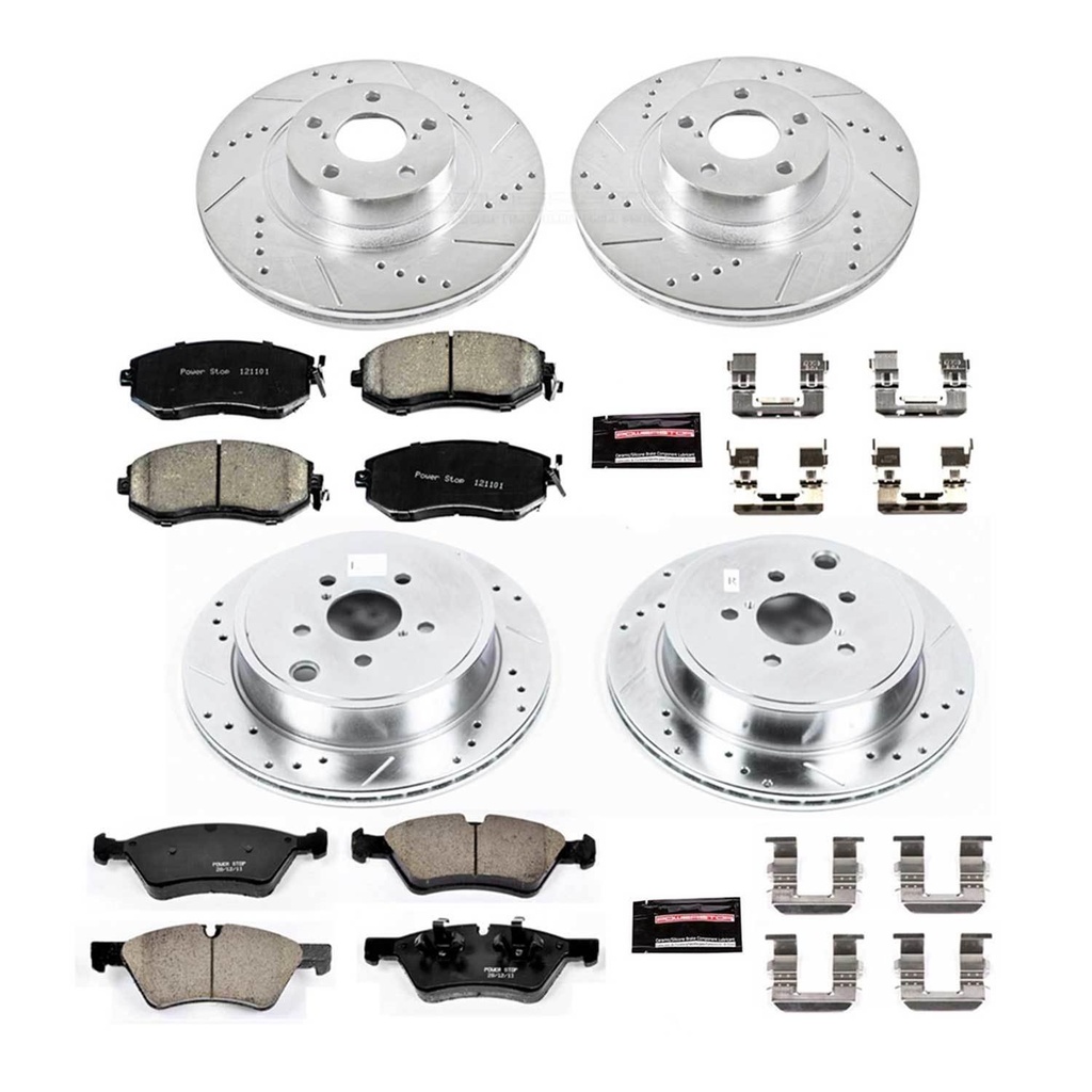 PowerStop Z23 Evolution Sport Brake Upgrade Kits PWR-K6164