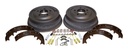 Crown Automotive 52001151K: 52001151K Drum Brake Shoe And Drum Kit, 1984-1989 Jeep Cherokee, 1986-1989 Jeep Comanche, 1987-1989 Jeep Wrangler