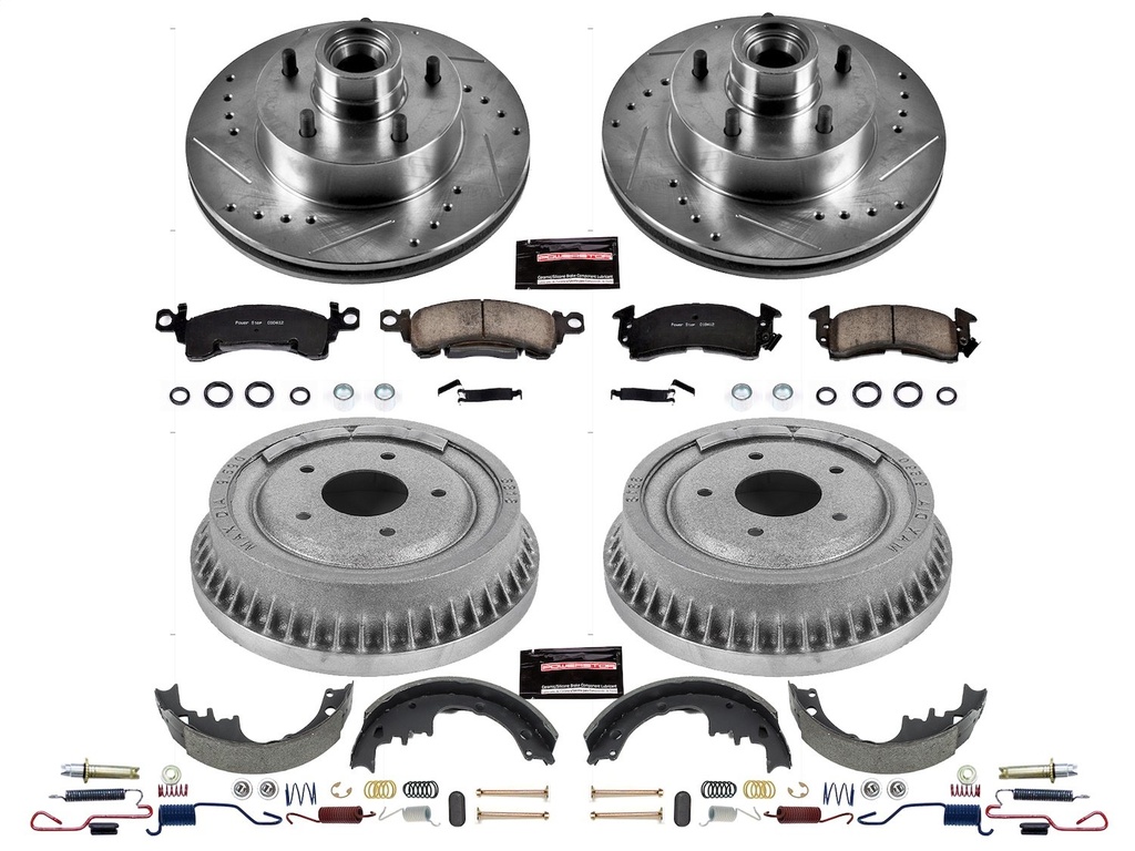 Power Stop K15019DK: K15019DK Z23 EVOLUTION BRAKE KIT