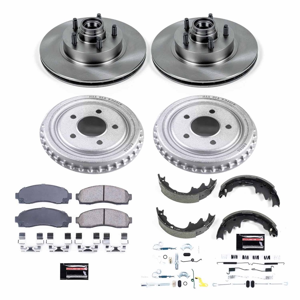 Power Stop KOE15154DK: Autospecialty OE Stock Replacement 1-Click Daily Driver Brake Kit