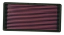 K&N 33-2018: 33-2018 High-Performance Replacement Air Filter Select Jeep Cherokee, Jeep Comanche, Jeep Wagoneer