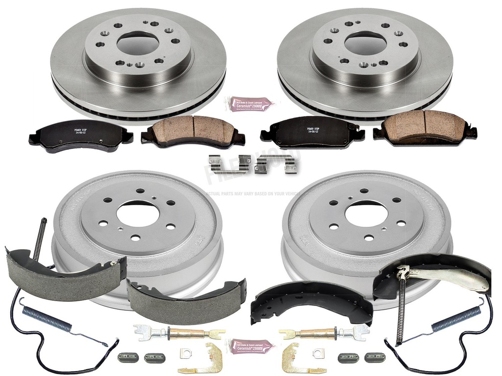 Power Stop KOE15238DK: Autospecialty OE Stock Replacement 1-Click Daily Driver Brake Kit