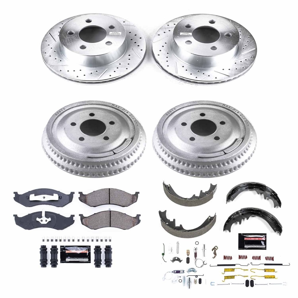 Power Stop K15134DK: K15134DK Z23 EVOLUTION BRAKE KIT