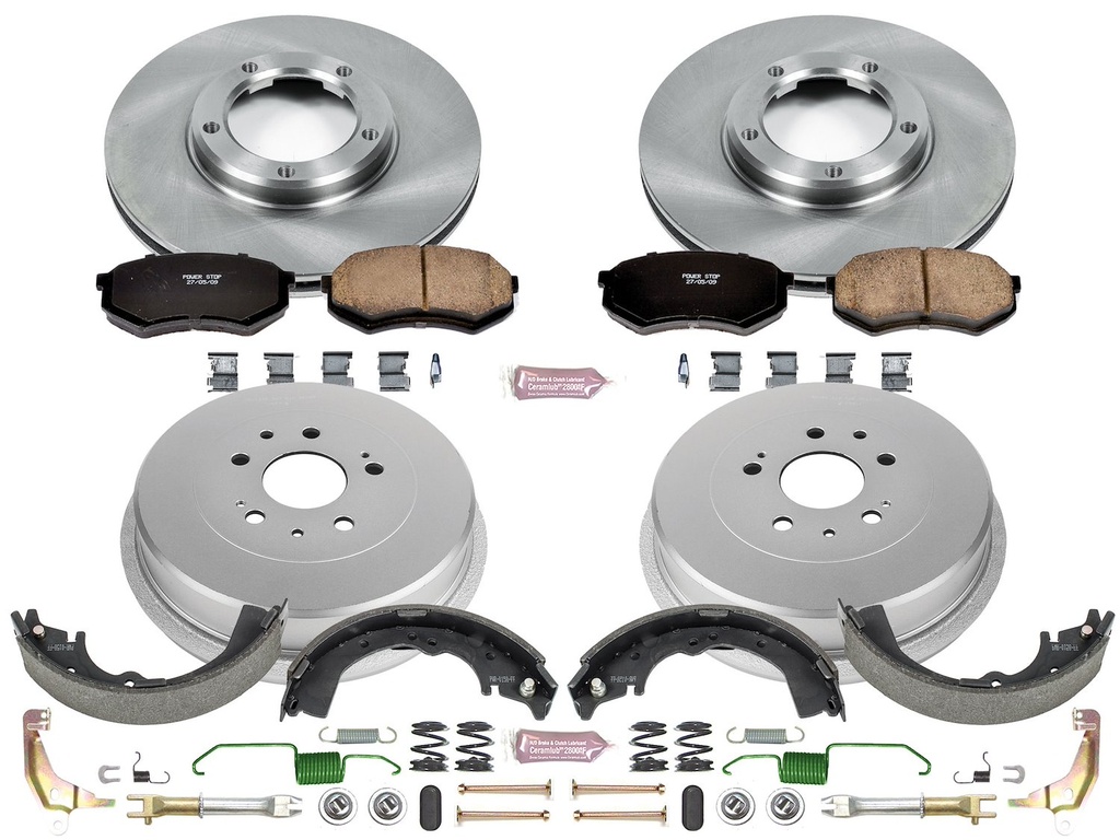 Power Stop KOE15039DK: Autospecialty OE Stock Replacement 1-Click Daily Driver Brake Kit