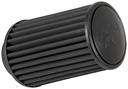 K&N RU-3105HBK: RU-3105HBK Round Straight Black Air Filter Flange Diameter: 3.5 in. (89 mm)