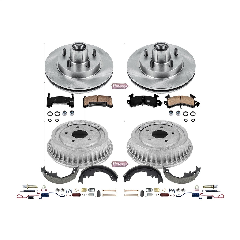 Power Stop KOE15026DK: Autospecialty OE Stock Replacement 1-Click Daily Driver Brake Kit