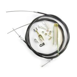 Lokar EC-81TU: EC-81TU Transmount Emergency Brake Cable Kit Ford Explorer & Wilwood Disc w/Int. Drum E-Brake