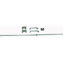 Goodmark 4143517671S: GMK4143517671S Park Brake Cable Guide Kit 1967-1972 C/K Truck 6-Piece Set
