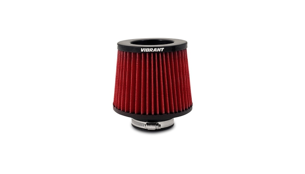 Vibrant Performance 10921: CLASSIC Performance Air Filter 2.5" Inlet Diameter