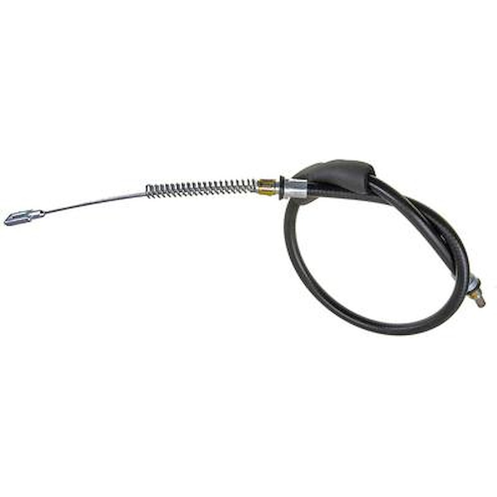 OER TR2A635Q: TR2A635Q 1999-04 Ford F150; 1999 F-250, 2002 Lincoln Blackwood; Parking Brake Cable; Rear; 38.58 Inches Long; Conduit Length 26.