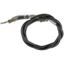 OER TR2A635S: TR2A635S 1999-04 Ford F-350, F450, F-550 Super Duty Dually; Parking Brake Cable; Rear; 71.14 Inches Long; LH
