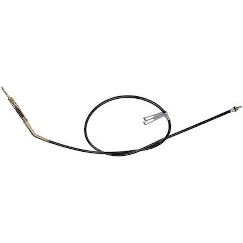 OER TR2A635T: TR2A635T 1999-04 Ford F-350, F-450, F-550 Super Duty Cab & Chassis; Parking Brake Cable; 74.41 Inches Long; Rear; RH