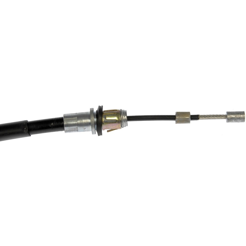 OER TR2A635Y: TR2A635Y 1997-04 Ford F-150, Park Brake Cable, w/ Rear Drum Brakes, 43.7 Inches Long, LH