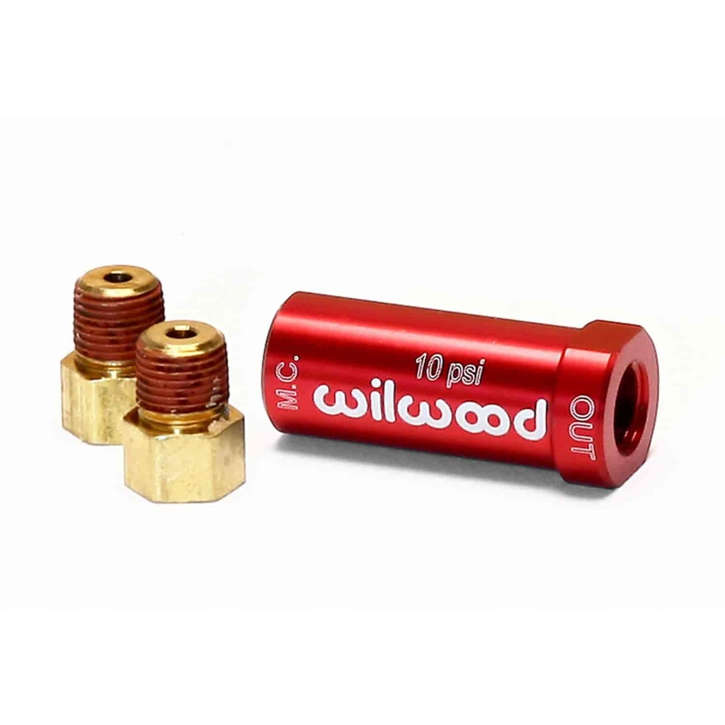 Wilwood 260-13784: Residual Brake Pressure Valve 10 psi