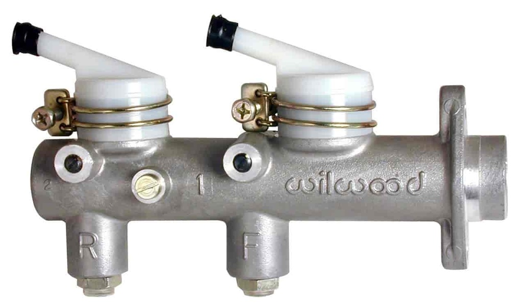 Wilwood 260-7563: Combination " Remote" Tandem Master Cylinder 1" Bore