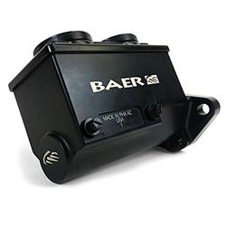 Baer Brake 6801272LP: 680127LP ReMaster 2-Bolt Master Cylinder 15/16 in. Bore, Left Port for GM, Ford [Black]