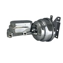 Leed Brakes PBKT6012: PBKT6012 Vacuum Brake Booster, Power Booster Kit 8 in. Dual Booster 1-1/8 in. Bore Master (Chrome)