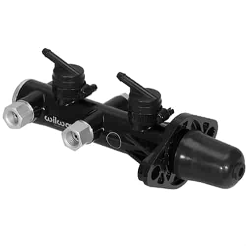 Wilwood 260-14244-BK: Compact Remote Tandem Master Cylinder