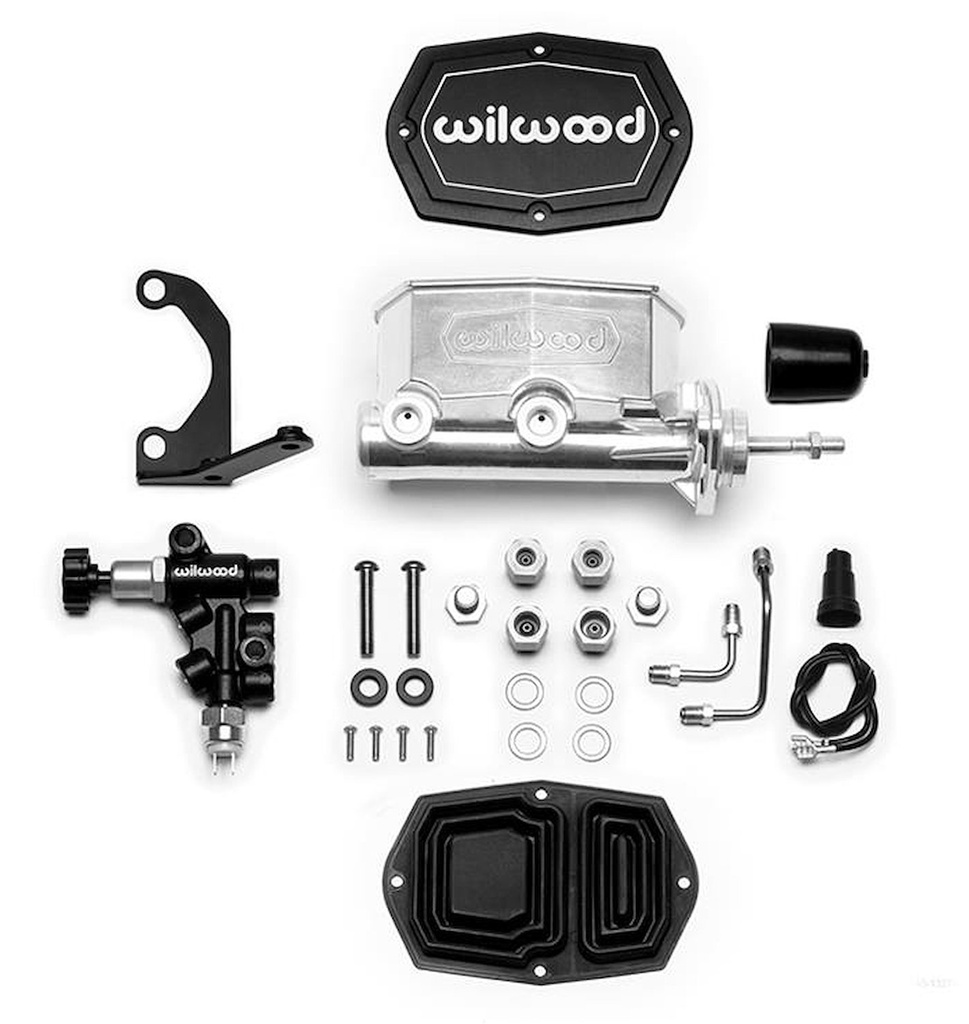 Wilwood 261-14962-P: 261-14962-P Aluminum Tandem Compact Master Cylinder Kits