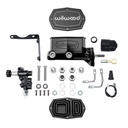 Wilwood 261-17319-BK: 261-17319-BK Aluminum Tandem Compact Master Cylinder Kits