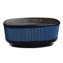 Injen Technology X-1131-BB: SuperNano-Web Air Filter, 8.725 in. x 3.940 Oval ID, 10.375 in. x 5.590 in. Oval Base, 3.10 in. Media Height