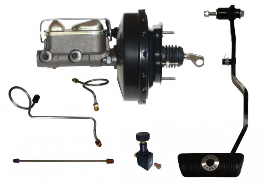 Leed Brakes FC0004HK: 1967-1970 Ford/Mercury Power Brake Master Cylinder & Booster Kit